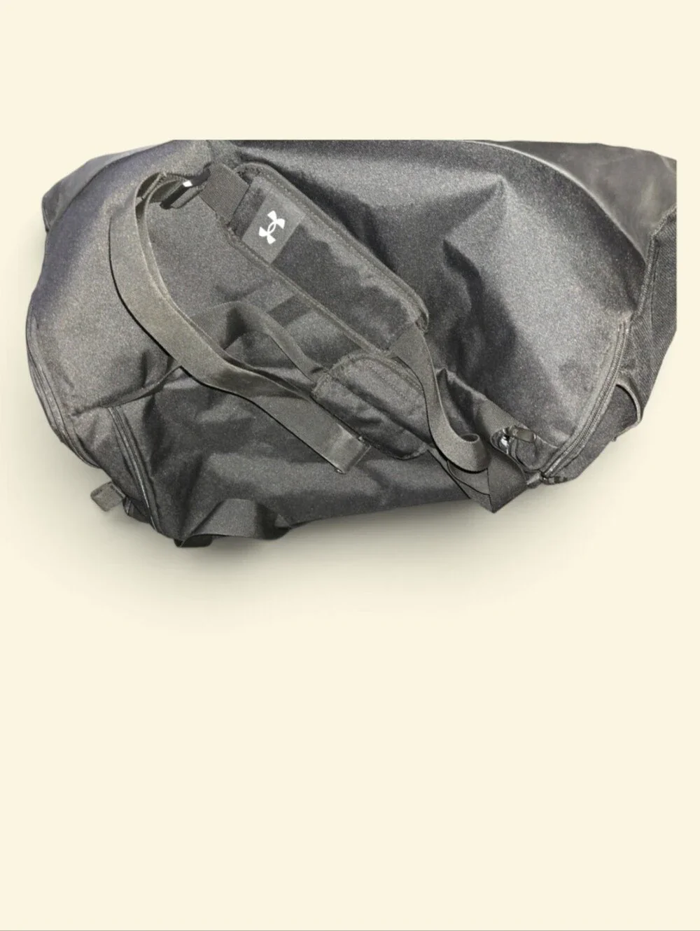 Under Armour Blk Undeniable 5.0 Medium Duffle Bag Shoulder Strap 24 Inch Length